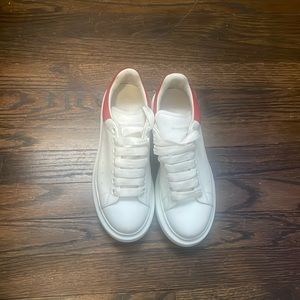 COPY - Red Alexander mcqueens size 6.5 lightly worn no original box.